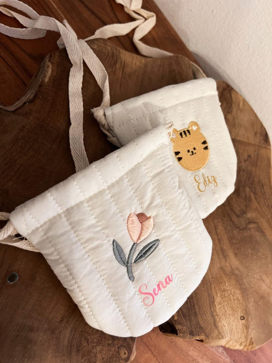 Brustbeutel für Ramadan für Kinder Personalisiertes Geschenk Brusttasche Name