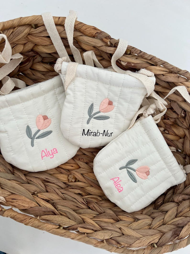Brustbeutel für Ramadan für Kinder Personalisiertes Geschenk Brusttasche Name